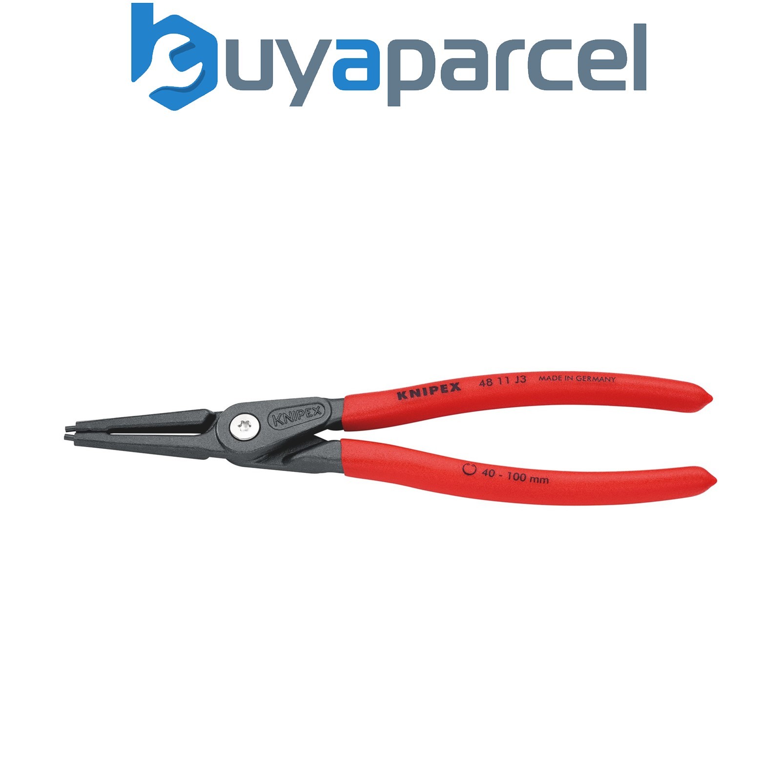 Draper 75080 KNIPEX 48 11 J3 SB Precision Circlip Pliers for internal circlips i