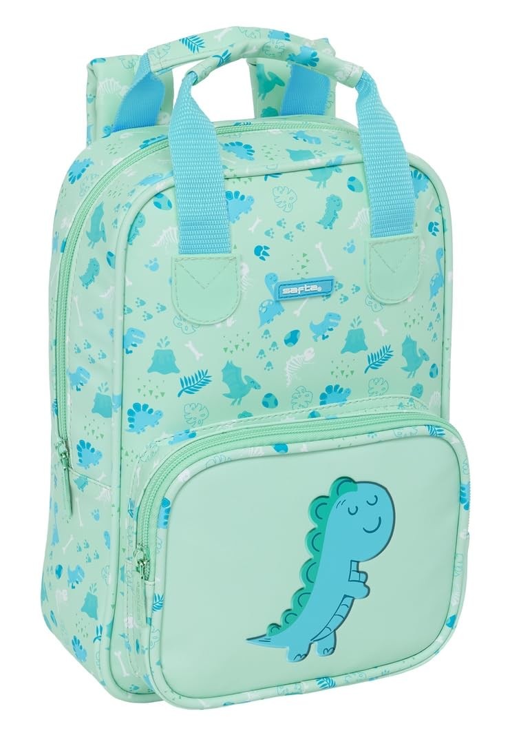 Safta PREESCOLAR DINO – Children's Backpack, Adaptable with Handles, Recyclable