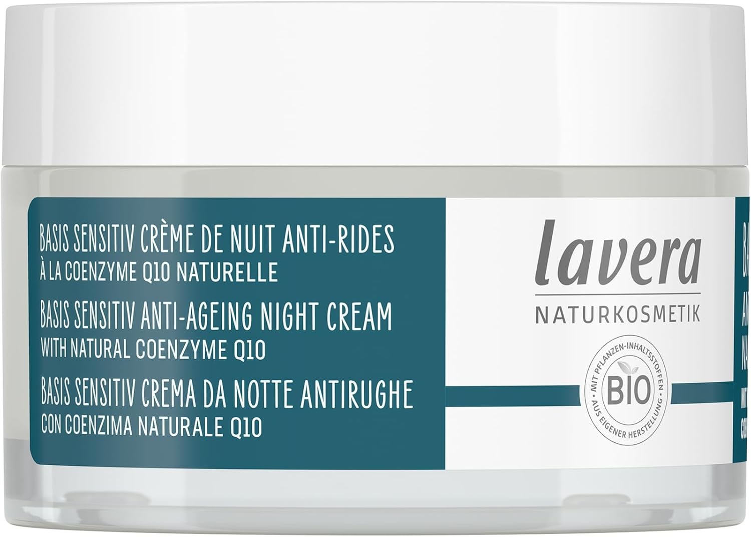 lavera Anti-Ageing Night Cream Q10 ∙ Softens & firms The Skin ∙ Vegan ✔ O