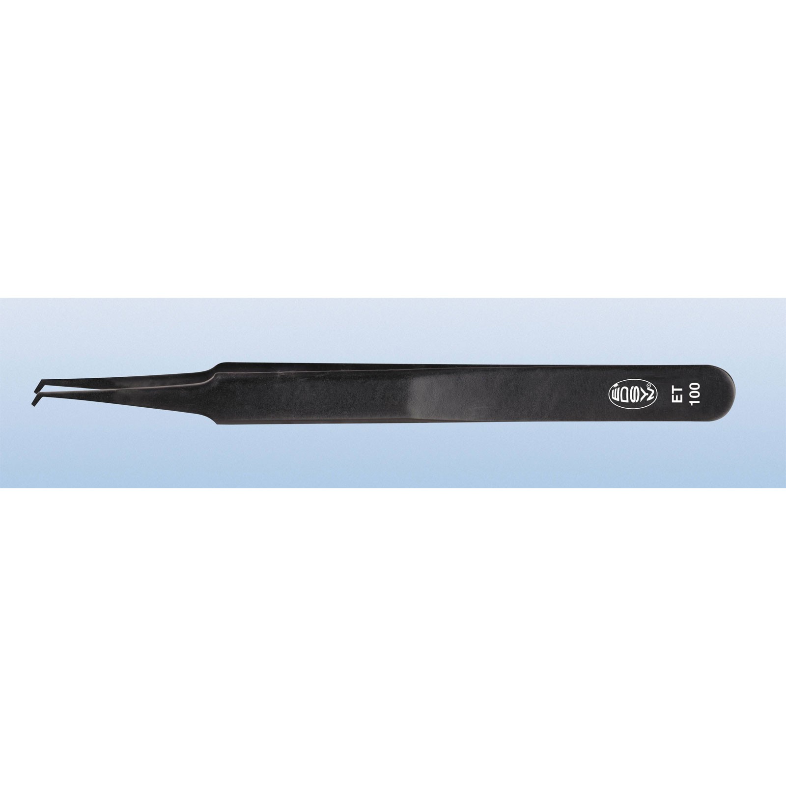Edsyn SMD Tweezers Flat 40° Curved 115mm for SMT Components