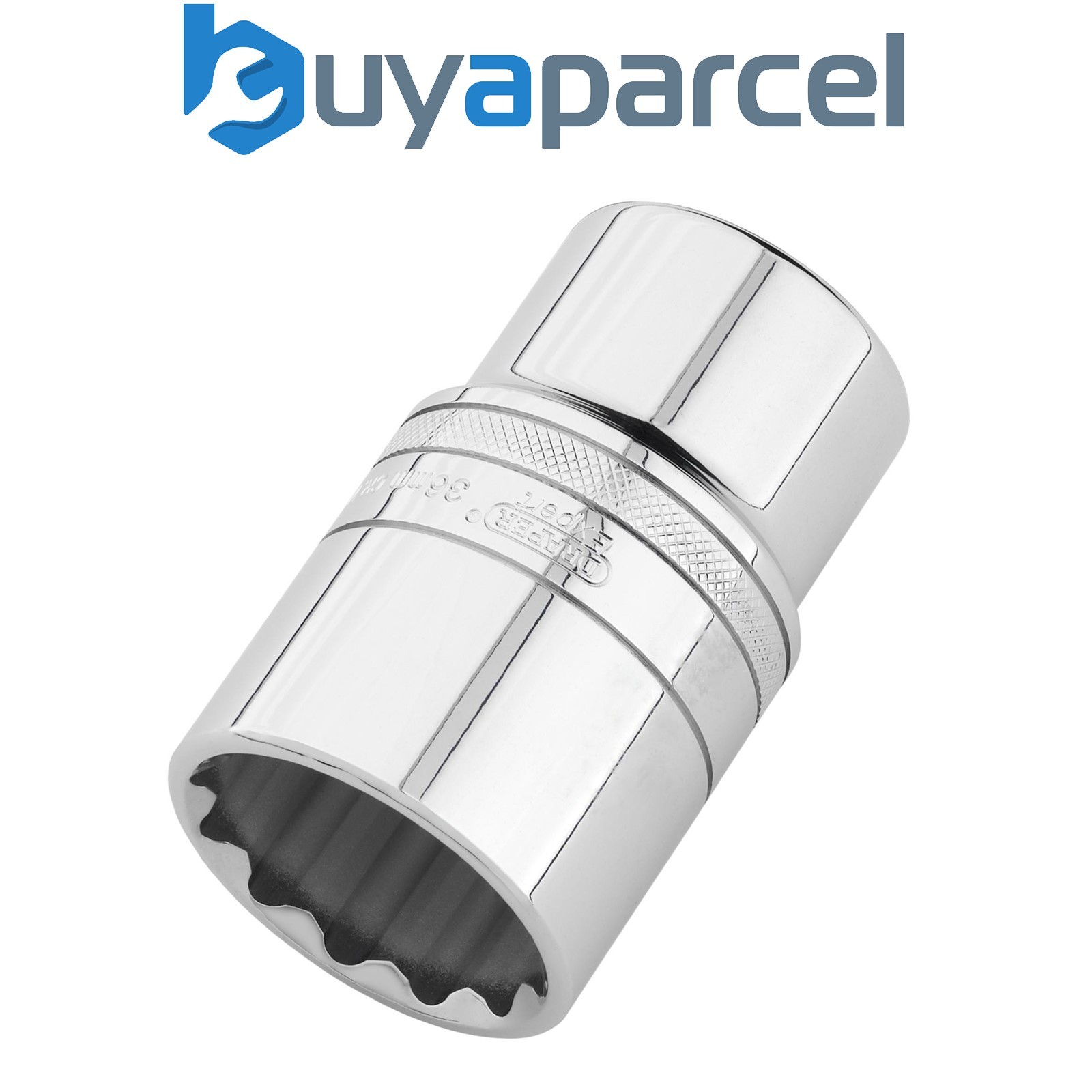 Draper 22427 Draper Expert HI-TORQ 12-Point Metric Deep Socket, 1/2" Sq. Dr., 36