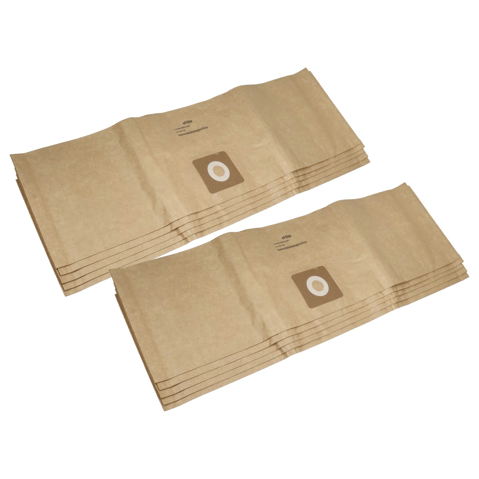 10 Hoover Dust Bags for Bosch 2609256F33 Paper