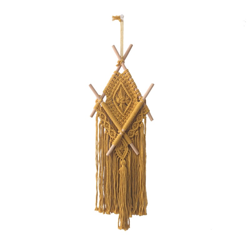 Boho Tapestry Home Wall Decor Chic Handmade Woven Macrame Tapestries Wall9115