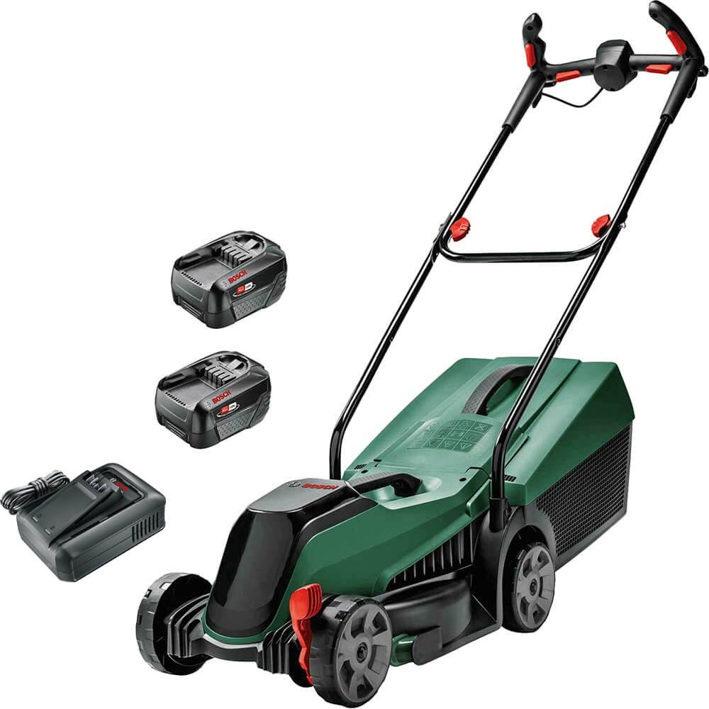 Bosch CITYMOWER 18-32 P4A 18v Cordless Rotary Lawnmower 320mm 2 x 4ah Li-ion