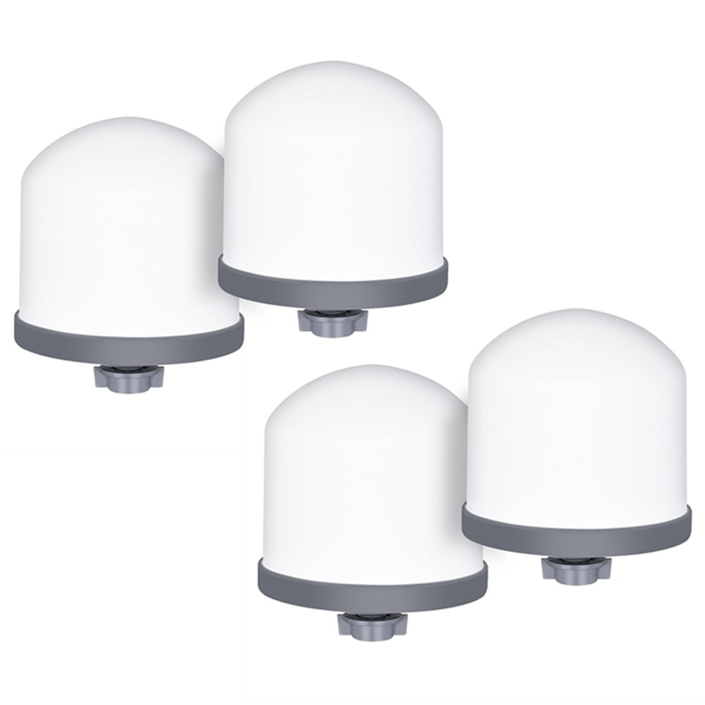 4Pack Replacement Ceramic Dome Water 0.2 to 0.5micron for Countertop8084
