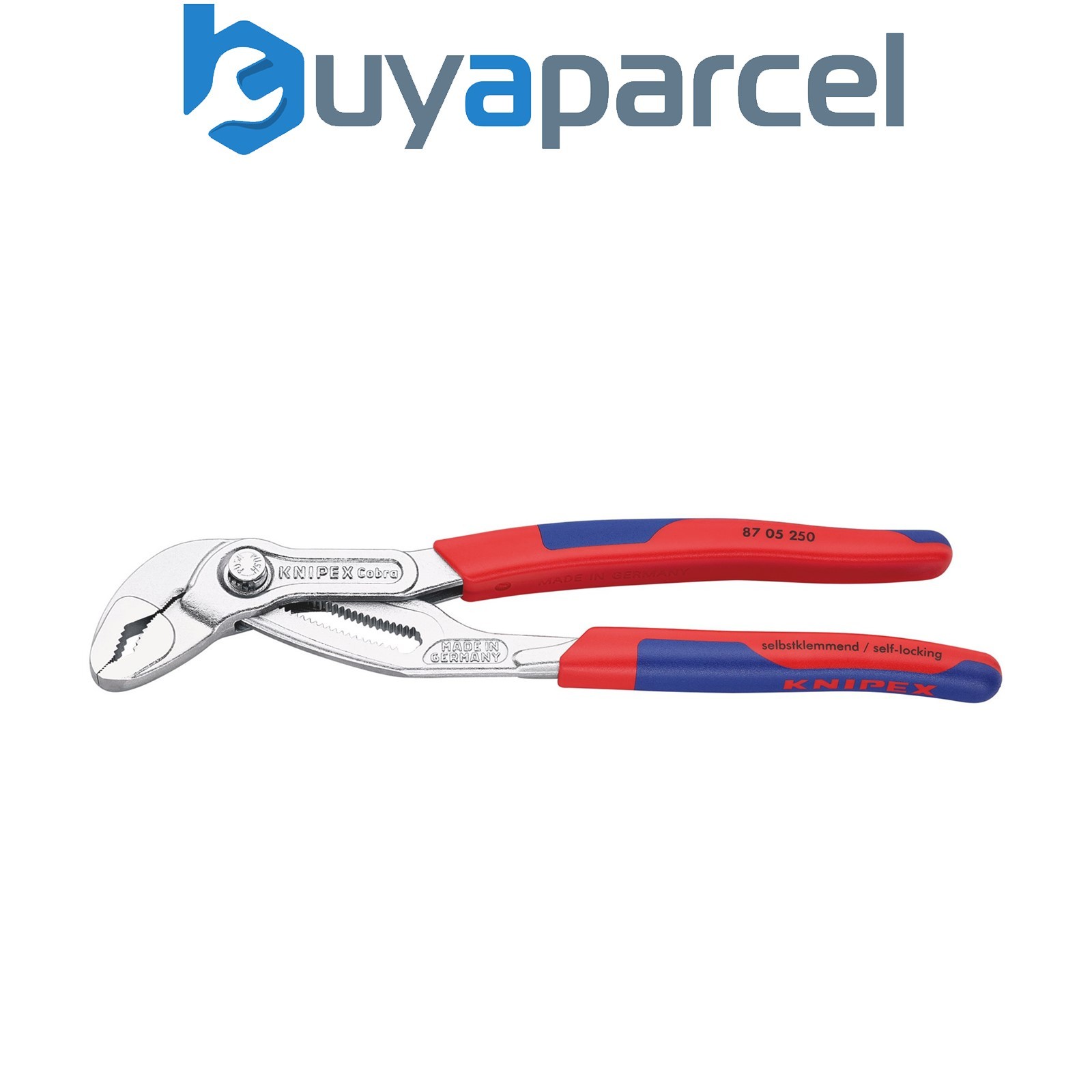 Draper 18498 KNIPEX 87 05 250 Cobra High-Tech Water Pump Pliers, 250mm