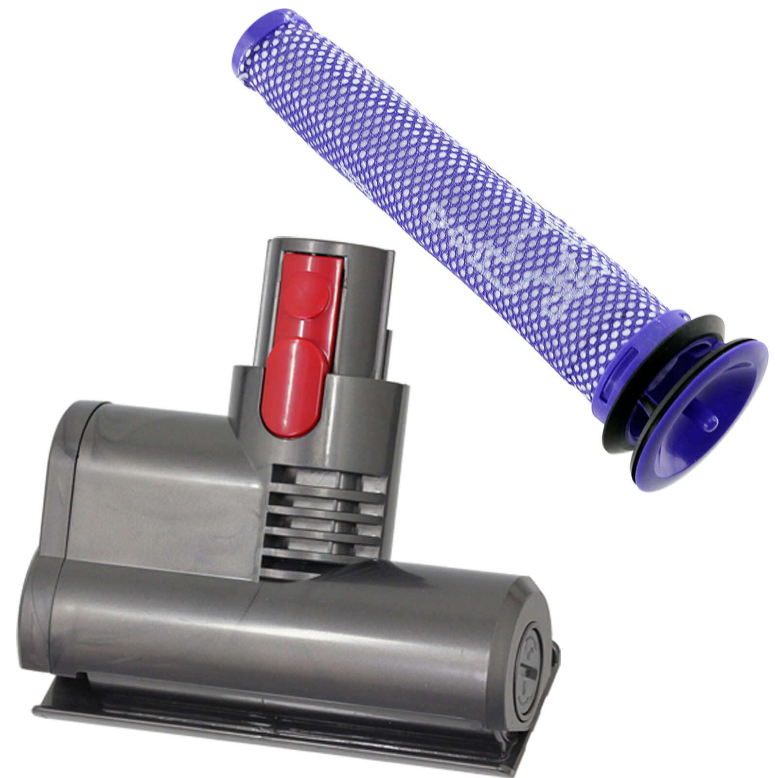 Vacuum Mini Turbine Brush for Dyson V7 SV11 Motorised Tool Attachment + Filter