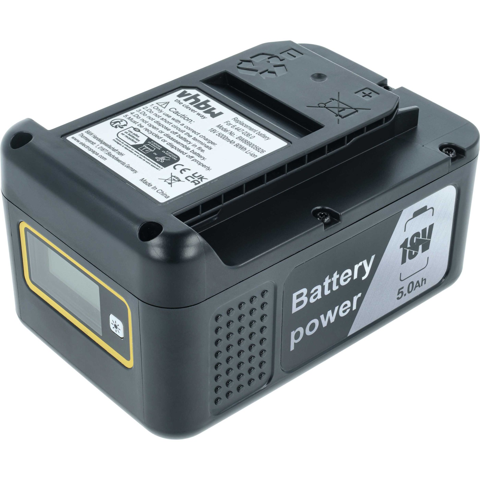 Battery for Kärcher SE 3-18 PHG 18-45 PSW 18-20 Power 18 V PSU 4-18 5000mAh 18V