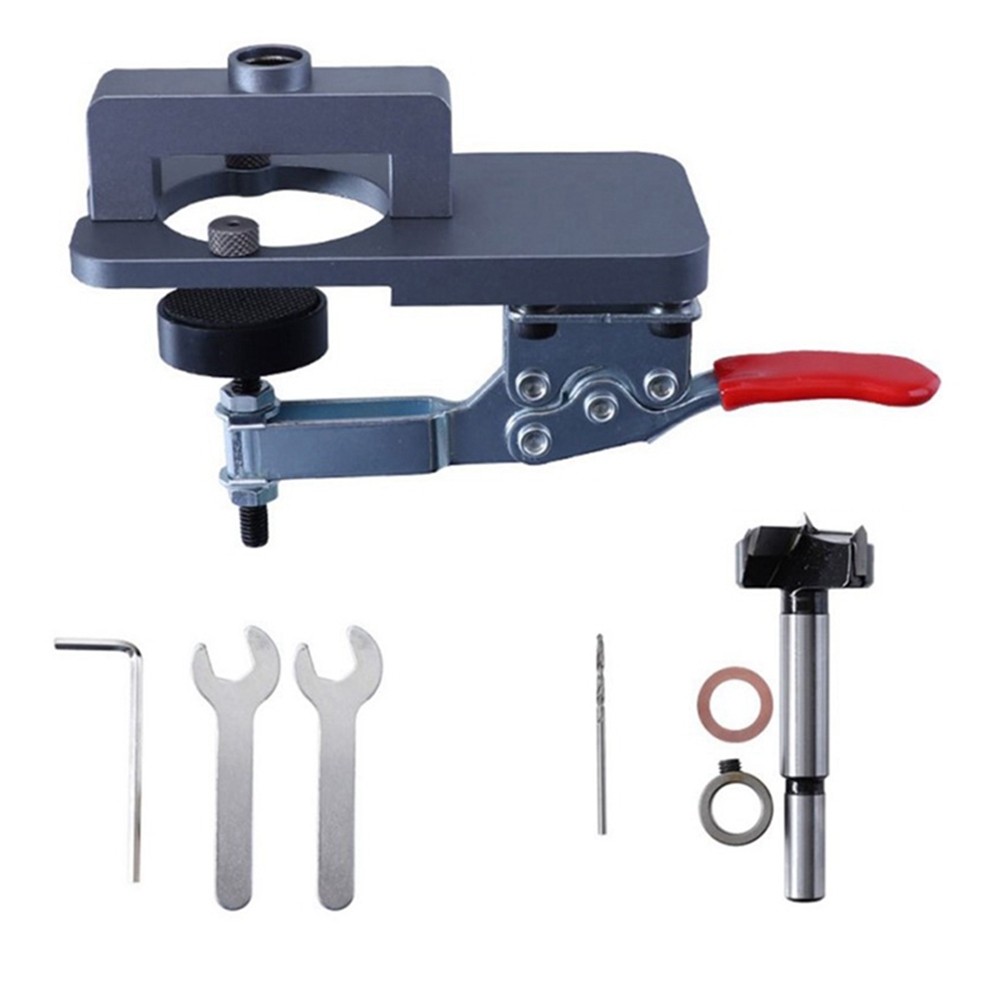 Woodworking 35mm Hole Opener Hinge Hinge Locator Aluminum Alloy J2I25150