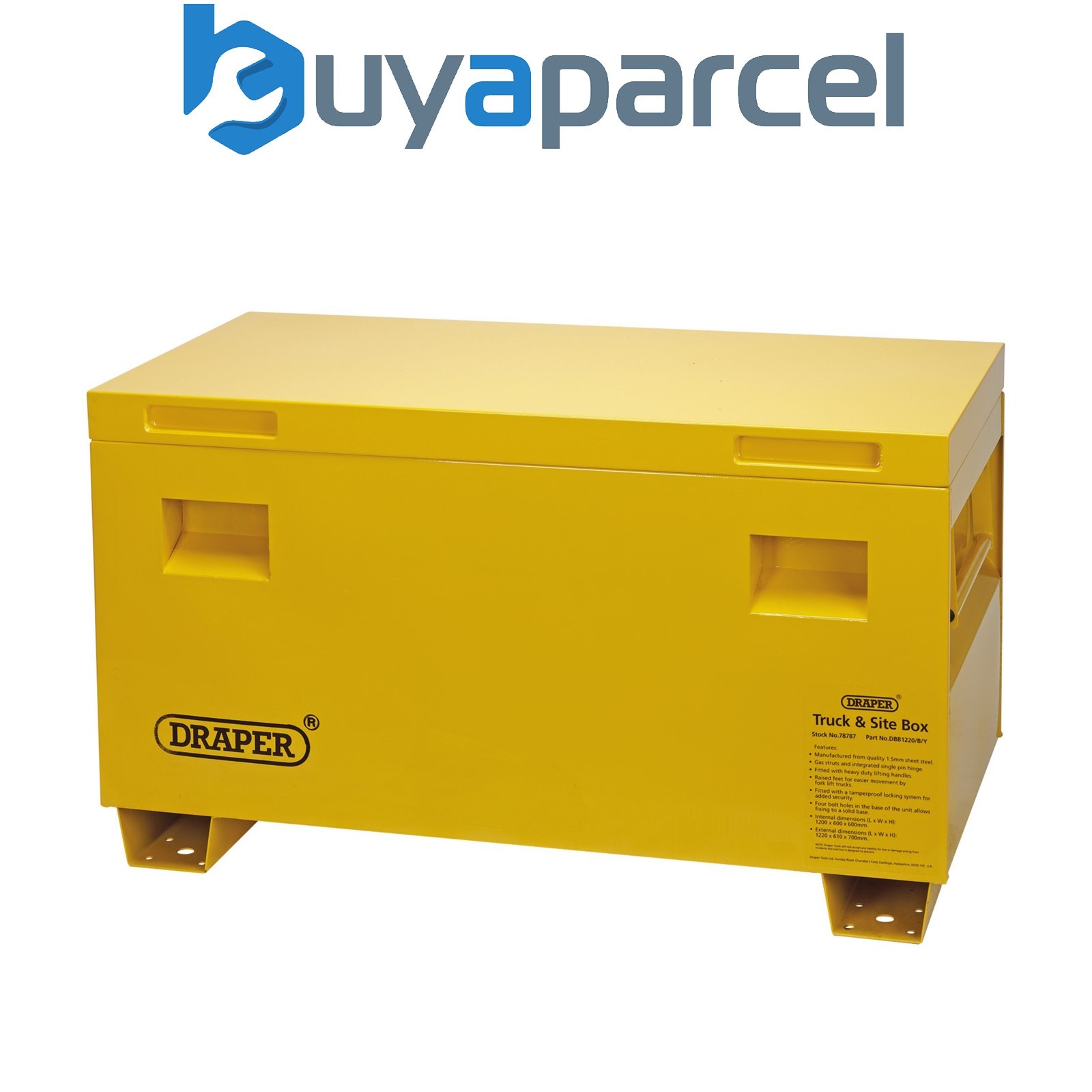 Draper 78785 Truck and Site Box, 36"/915 x 470 x 590mm