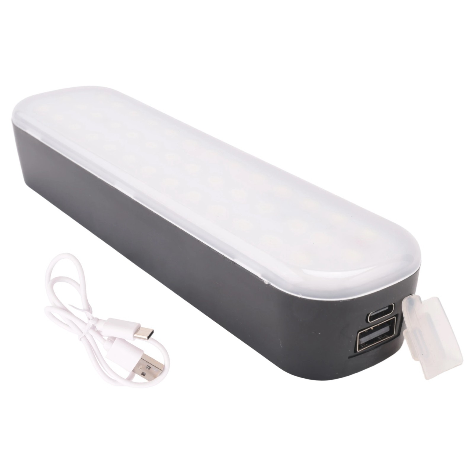 2X(Camping Tent Light Solar 3600mAh Bank Rechargeable 3 Light Modes B4S4)9248