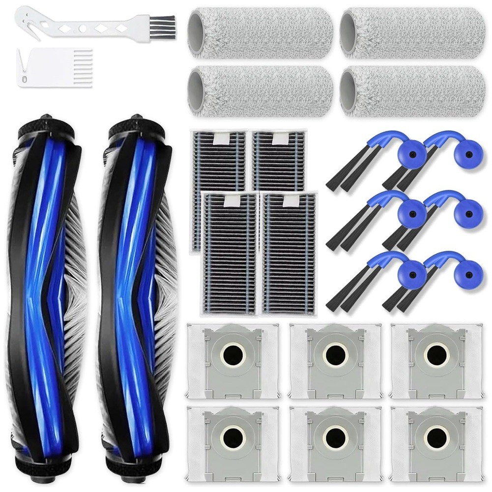 24PCS Accessories Kit for  X9 Pro Omni/X9 Pro Vacuum Parts Main Side8375