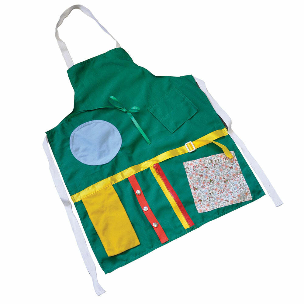 Activity Apron Learning Tool - Sensory Stimulation - Aids Coordination