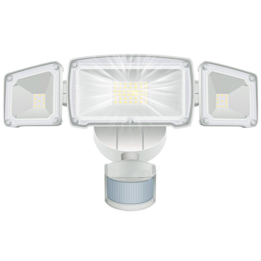 White IP65 , Outdoor Motion Sensor Light for Garage, Yard D4B68682