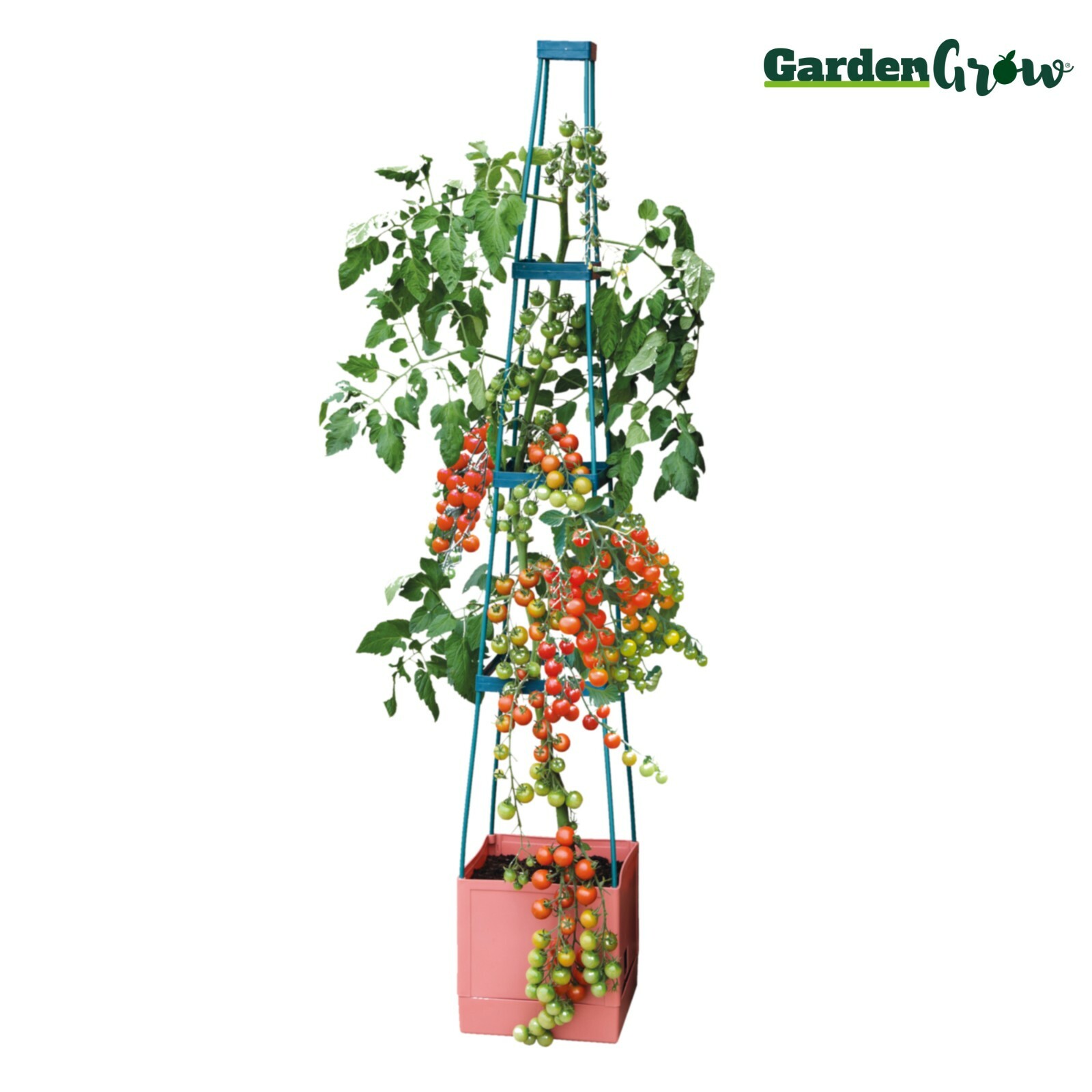 Garden Grow 4-Tier Self-Watering Tomato Vine Tower Fruit Veg Planter Flower Pot