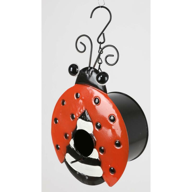 6 Piece Decor Nesting Cave Snail Incubator Bird House Birds Nest Metal Colourful