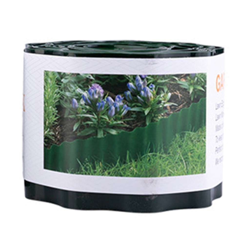 2X(Plastic Garden Fence Corrugated Fence Fence Garden Gardening Lawn Fence3622