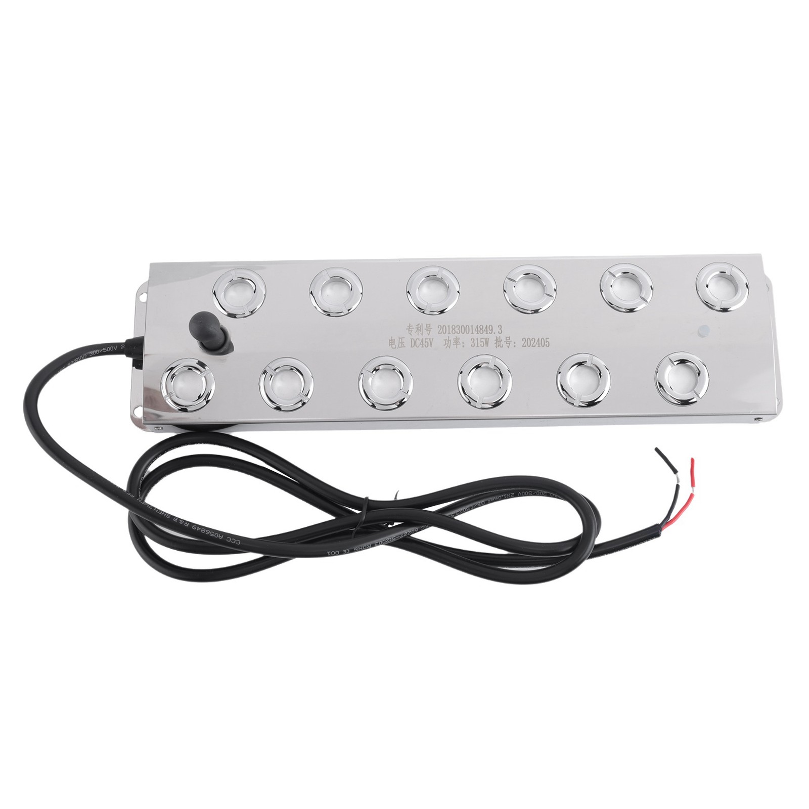 12 Heads Mist Maker Ultrasonic Mist Fogger Air Humidifier Water Fountain8559