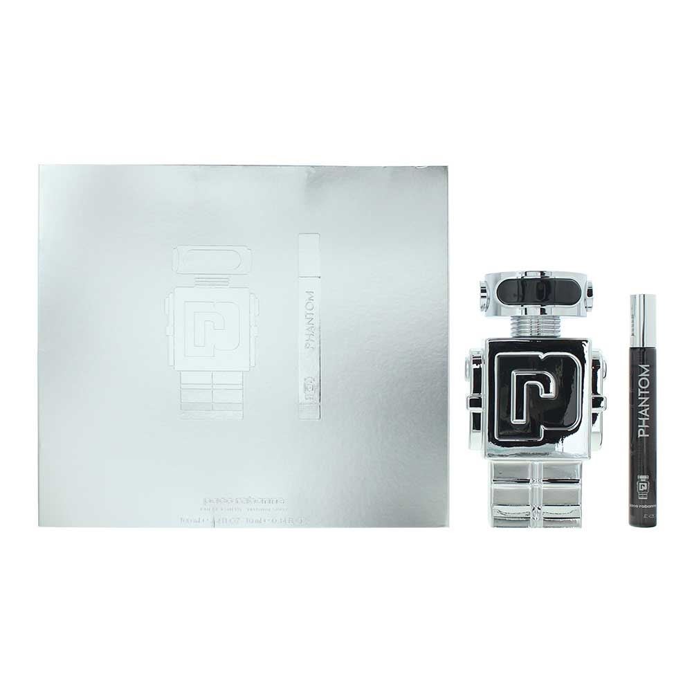 Paco Rabanne Phantom Eau de Toilette 100ml + 10ml Gift Set for Him - Damaged Box