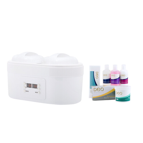 Depilatory Wax Waxing Heater Warmer Hair Removal Kit Digital 500cc & 1000cc Leg