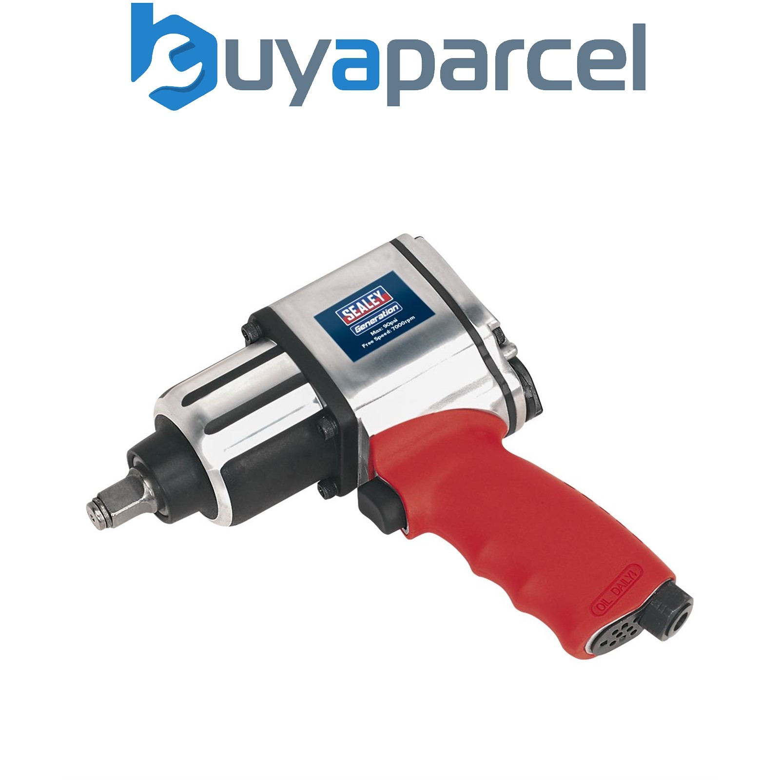 Sealey GSA02 Generation Twin Hammer Air Impact Wrench 1/2"Sq Drive