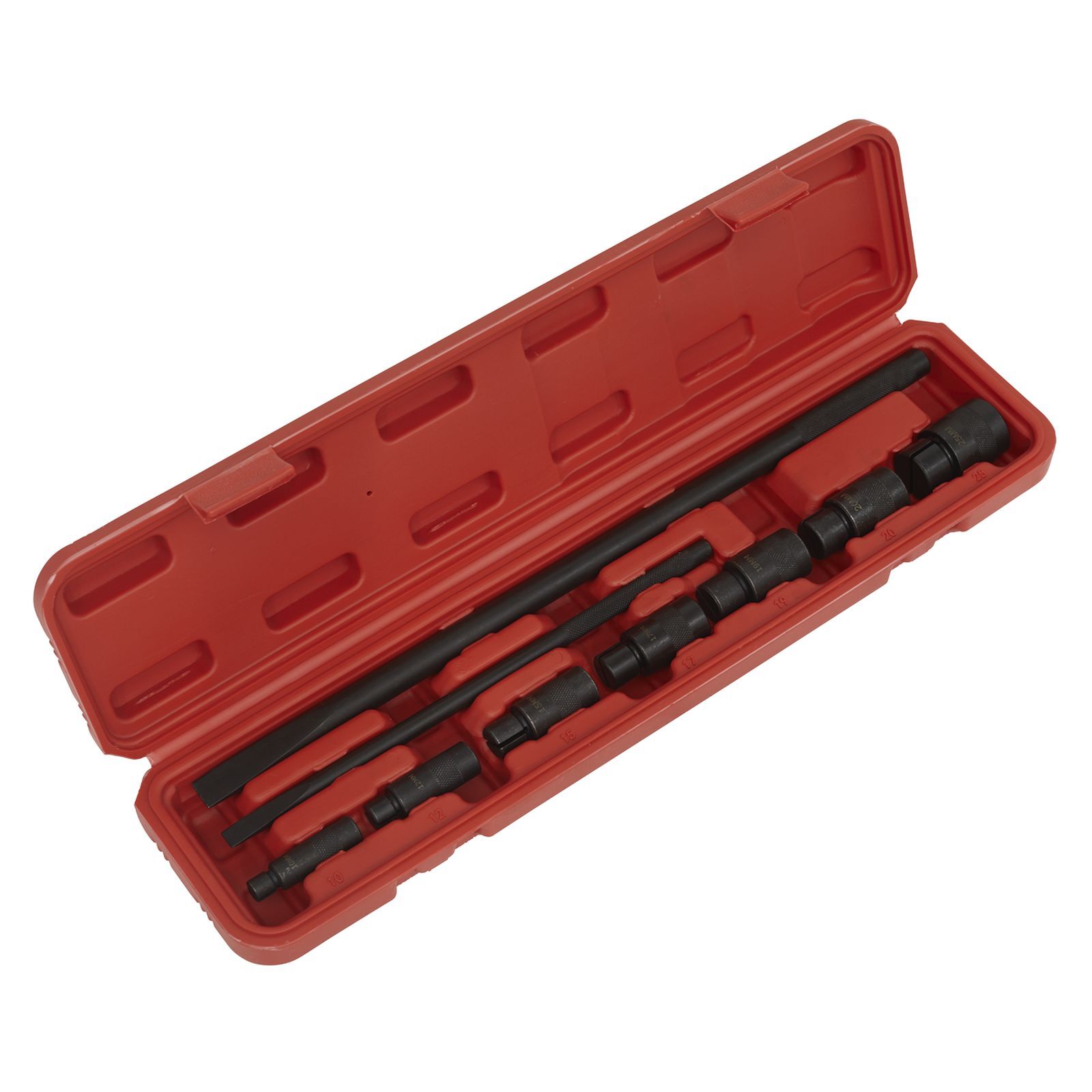 Sealey Motorcycle Wheel Bearing Removal Kit 9 Piece Motorcycle Service Tools