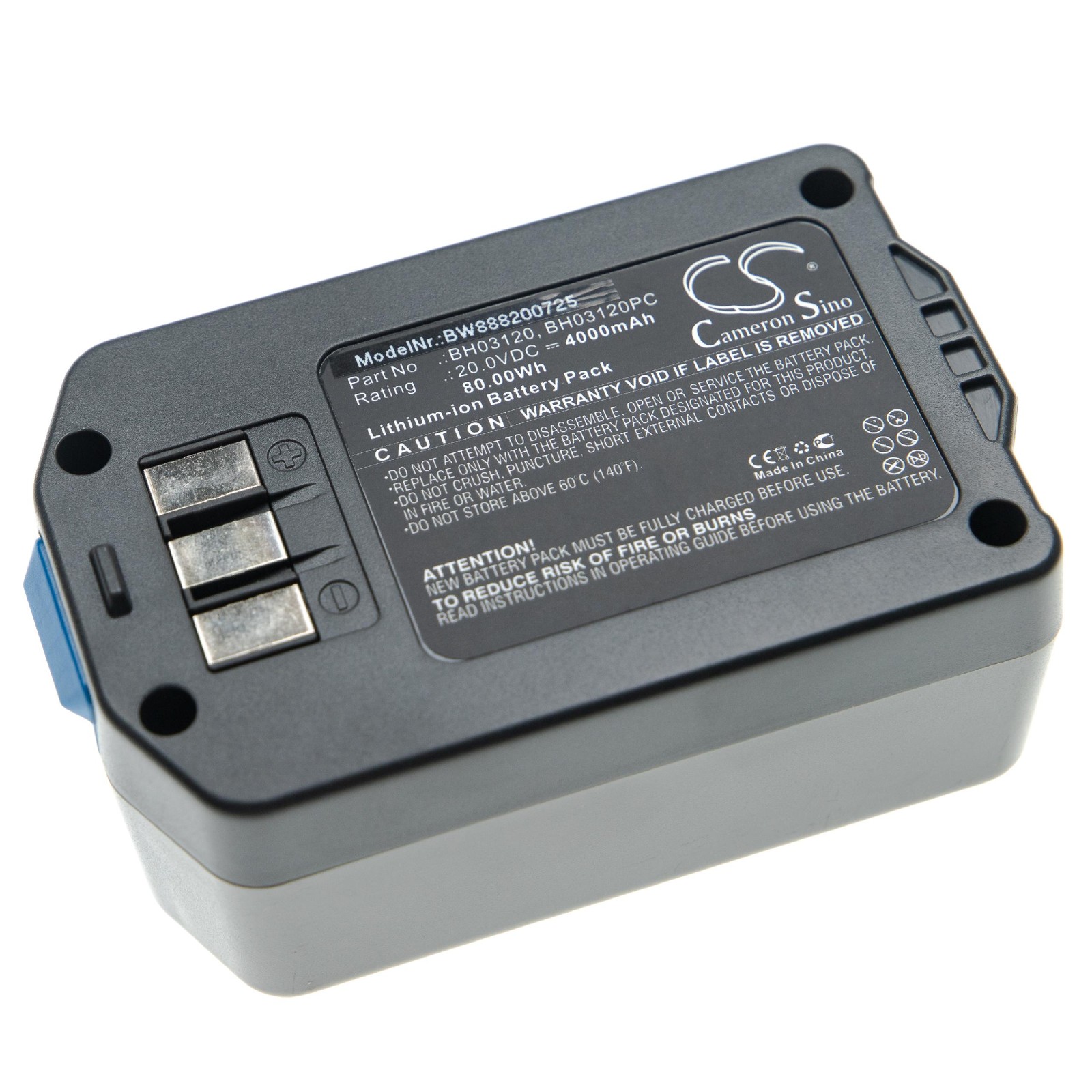 Battery for Hoover BH03120PC 4000mAh 20V