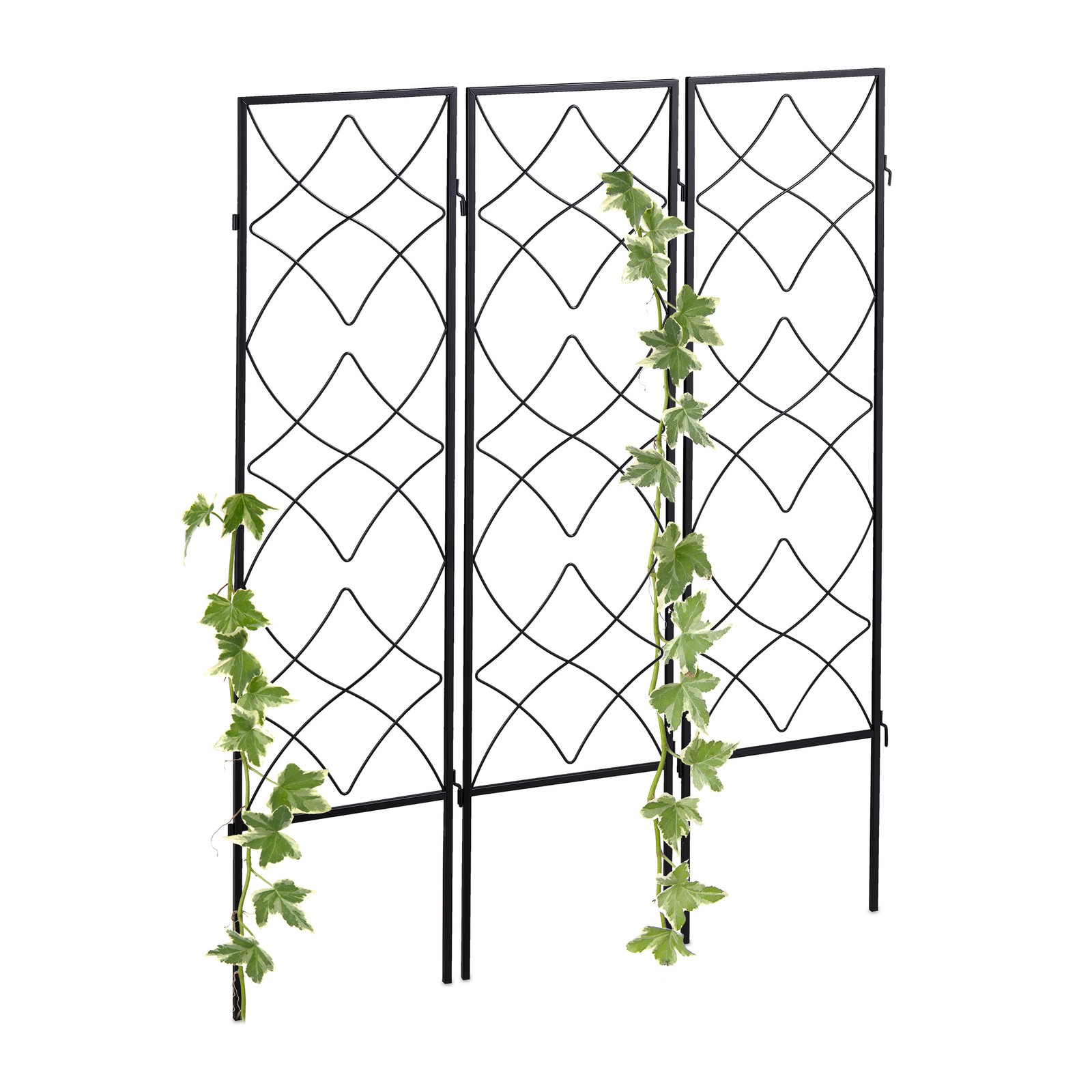 Garden trellis Decorative Plant Support Metal Obelisk Weatherproof lightweight