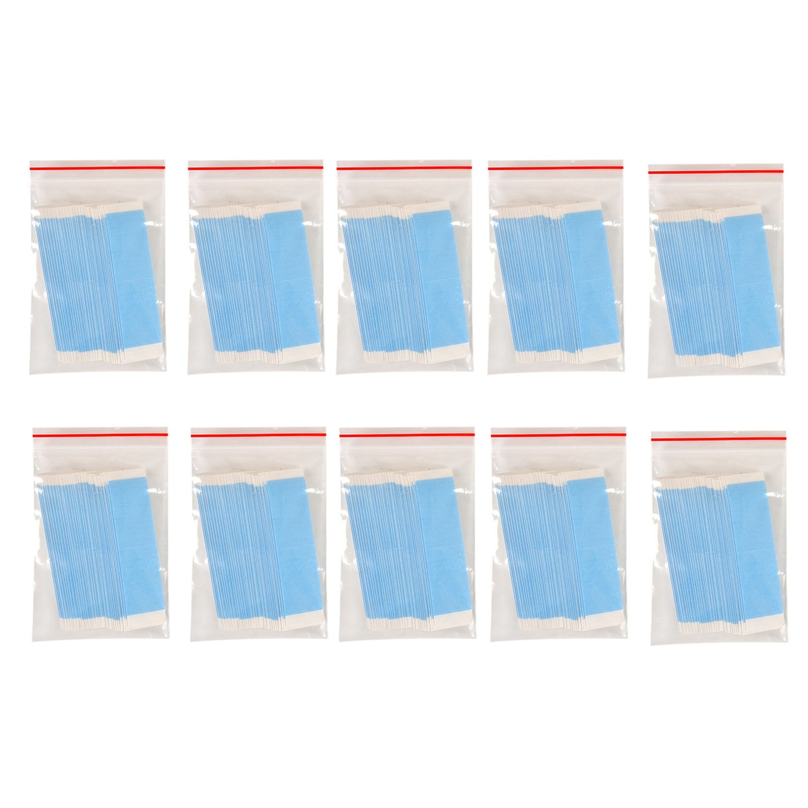 2X(360Pc/Lot Strong Wig Tape Strips Fixed Hair System Adhesive Extension8381