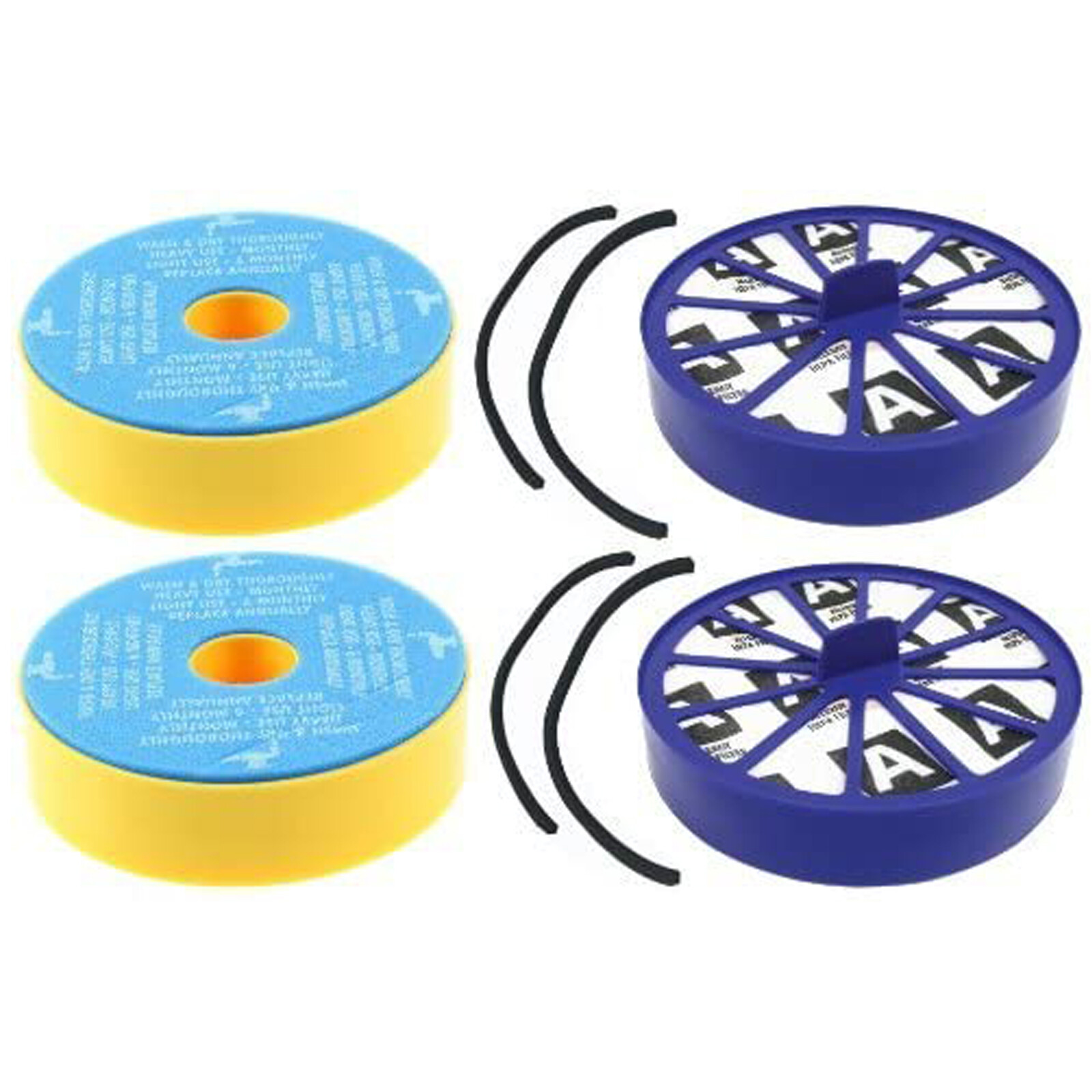 Pre Motor Washable Filters Kit for DYSON DC14 (Pack of 2 Kits)