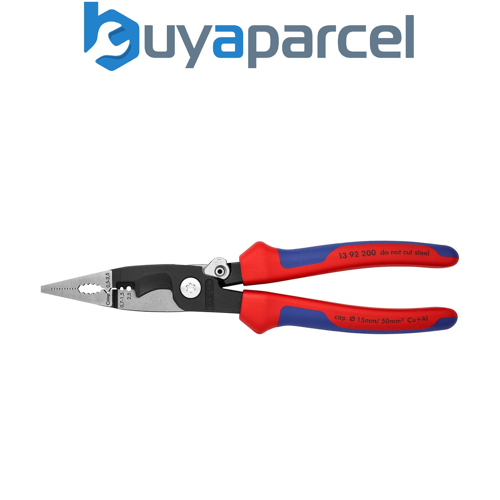 Draper 24376 KNIPEX 13 92 200 Pliers for Electrical Installation with multi-comp