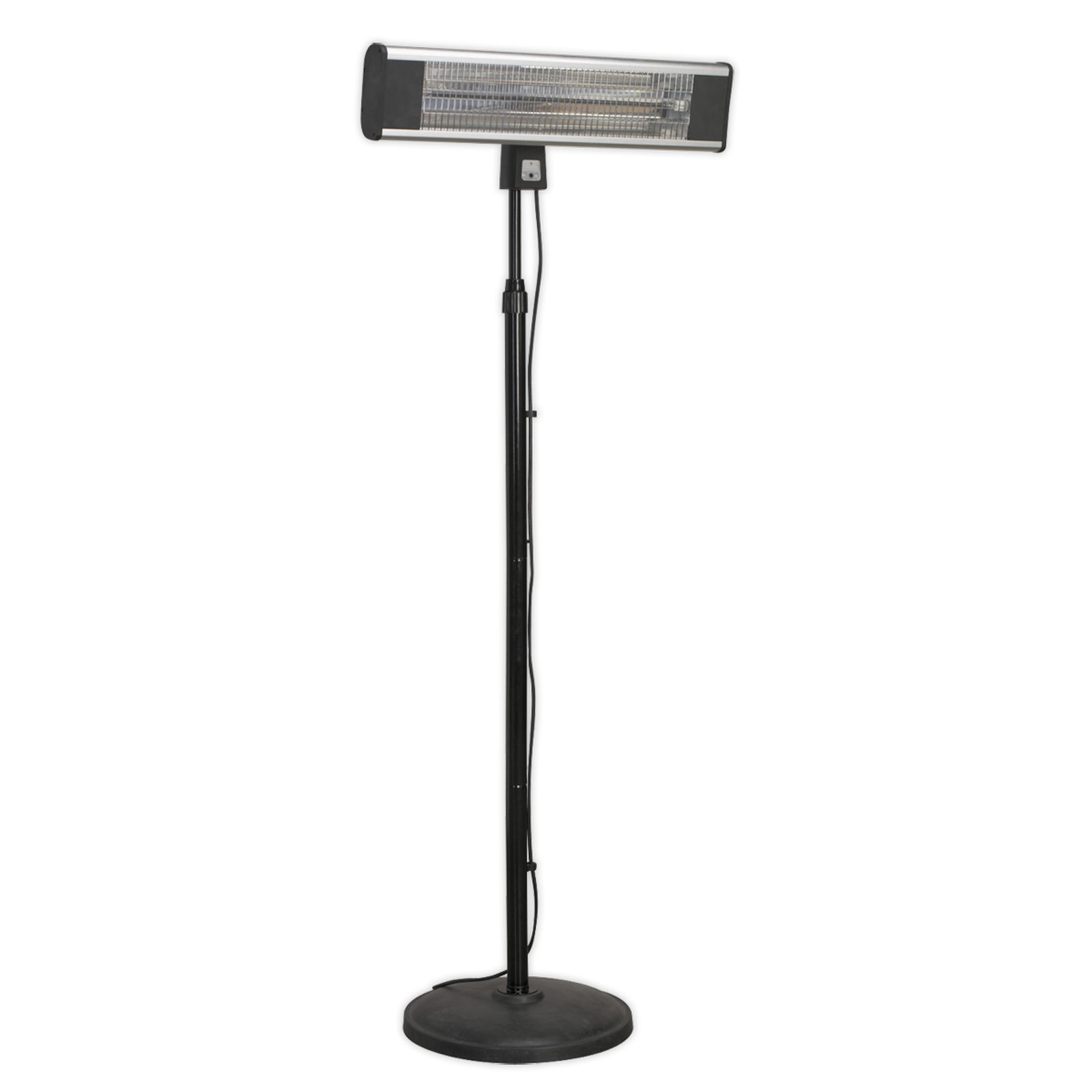 Sealey High Efficiency Carbon Fibre Infrared Patio Heater 1800W/230V Floor Stand