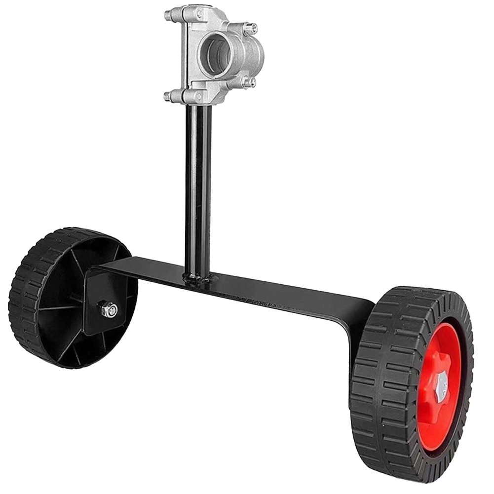 1 PCS Lawn Mower Support Wheel Lawn Mower Auxiliary Wheel Black W3C13673