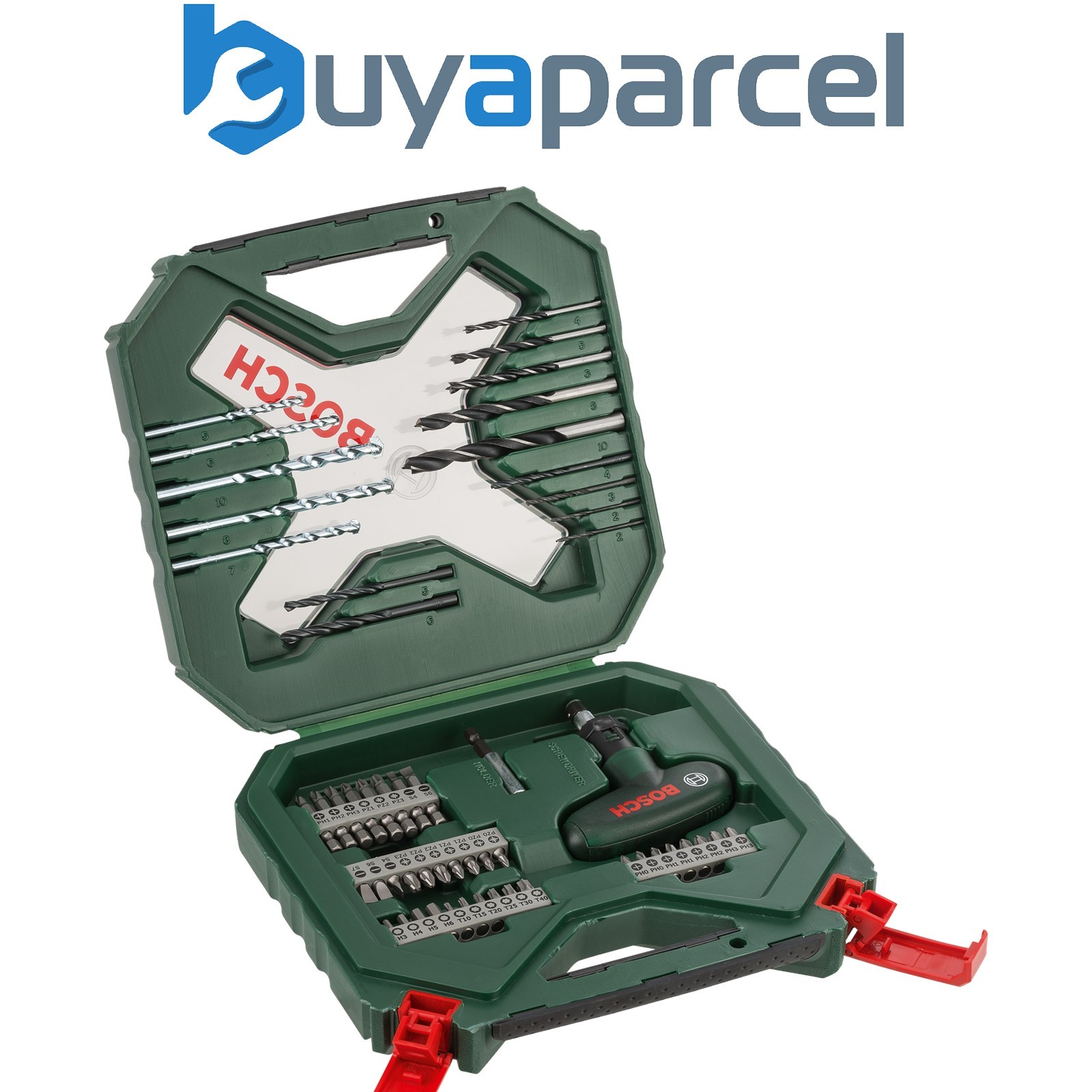 Bosch Classic X-Line Drill and Screwdriver Bit Set 54 Pieces 2607010610