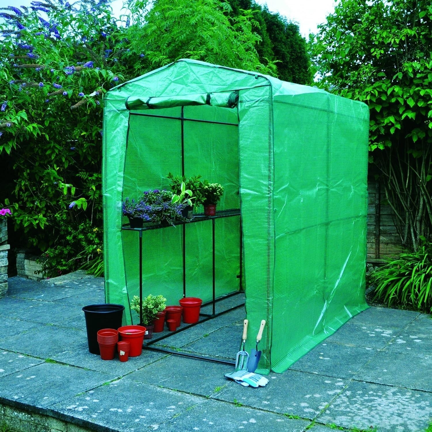 Walk In Garden Greenhouse Large Outdoor Heavy Duty Replacement Cover 4 Tier