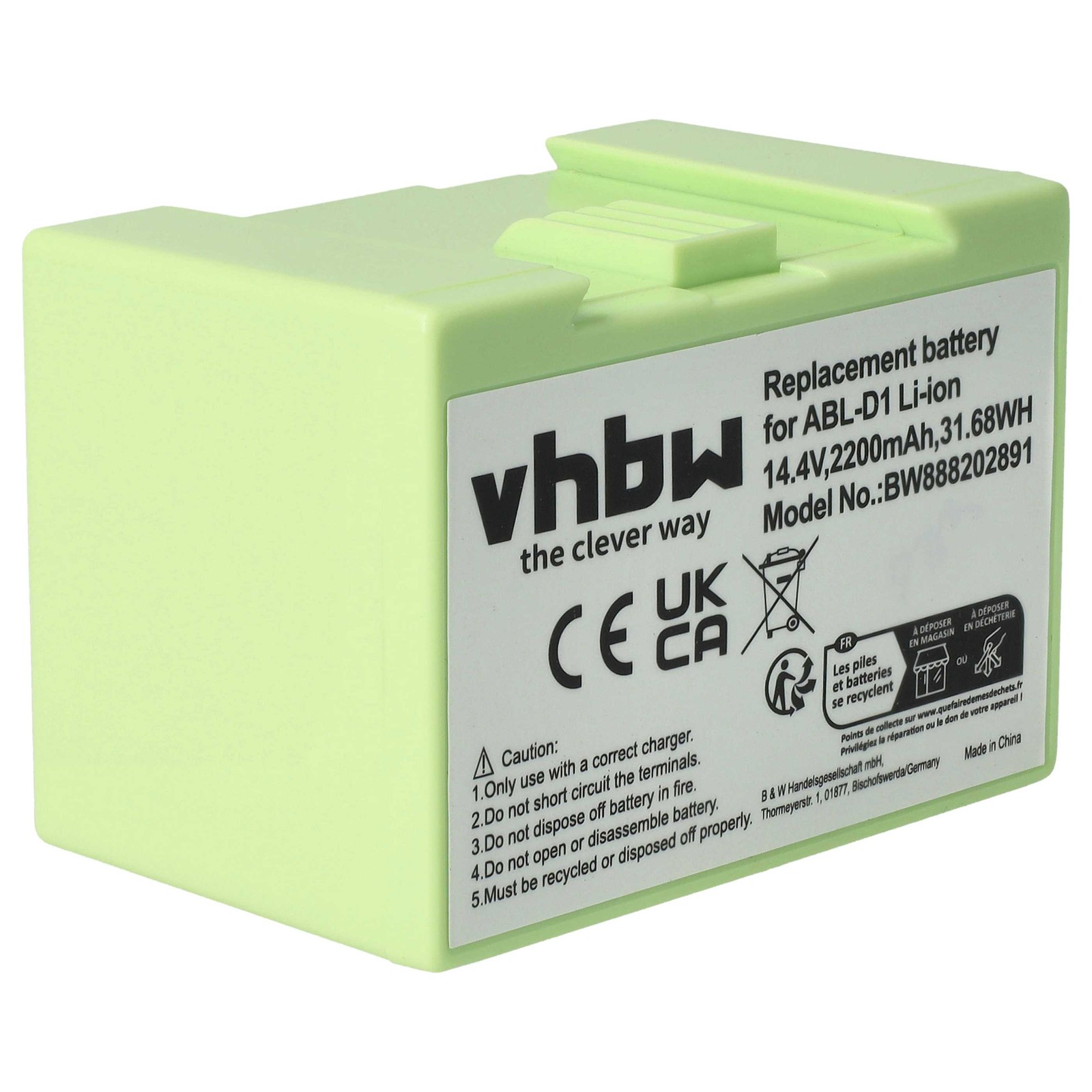 Battery for iRobot Roomba i8 i8+ i755840 i7556 i755640 i7558 2200mAh 14.4V