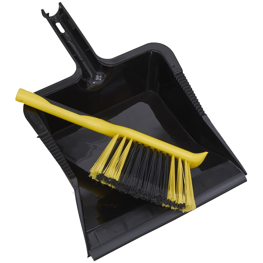 Sealey BM04HX Bulldozer Yard Dustpan & Brush Set