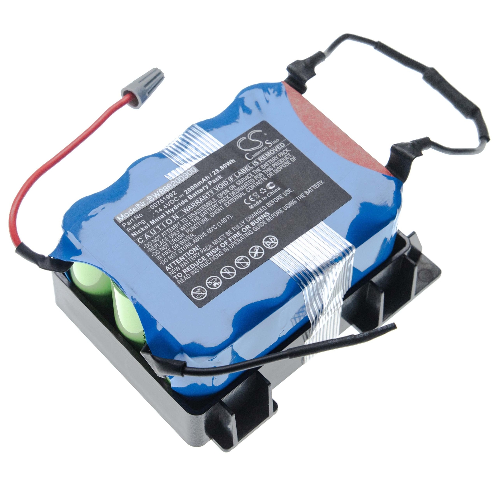 Battery for Siemens VBH1440103 2000mAh 14.4V