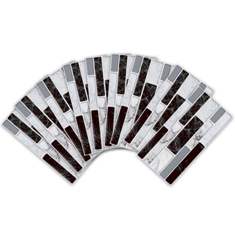 Brick Tile Stickers for Bathroom Kitchen  Self-Adhesive DIY Wall Sticker2682