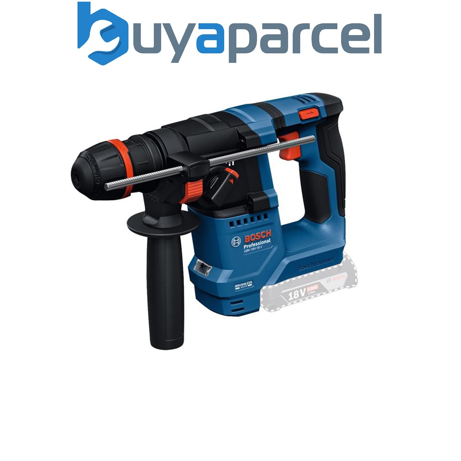 Bosch 0611927100 GBH 18V-18 X Professional Rotary Hammer with ONECHUCK 18V Bare