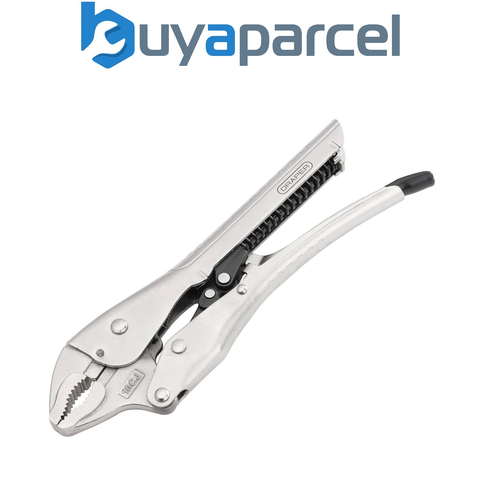 Draper 07102 Curved Jaw Auto Locking Pliers, 250mm