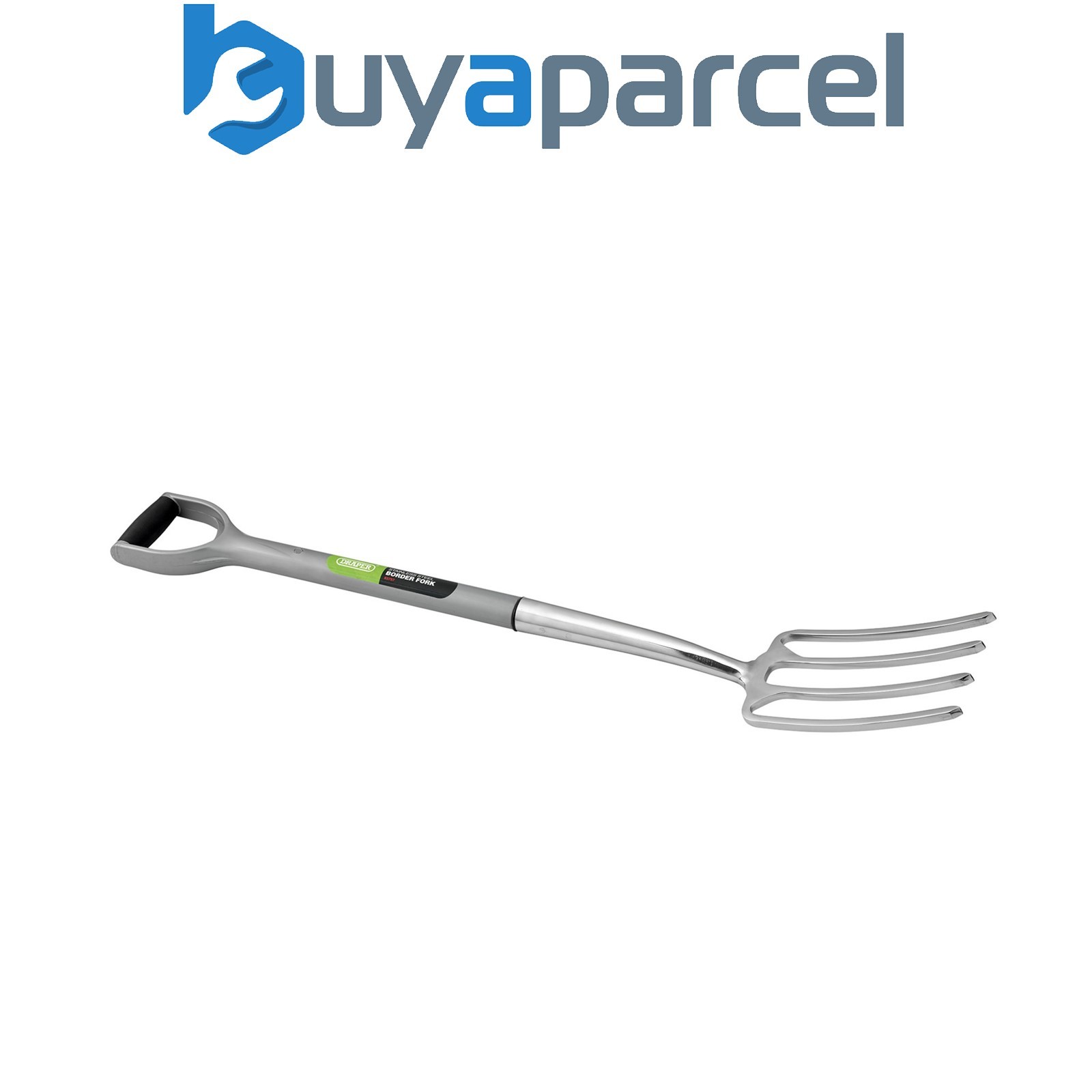 Draper 83757 Stainless Steel Soft Grip Border Fork