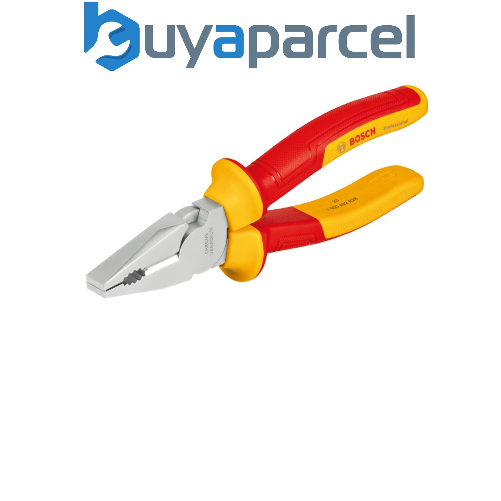 Bosch PRO Plier VDE Combination Pliers 180mm 1600A02NE1