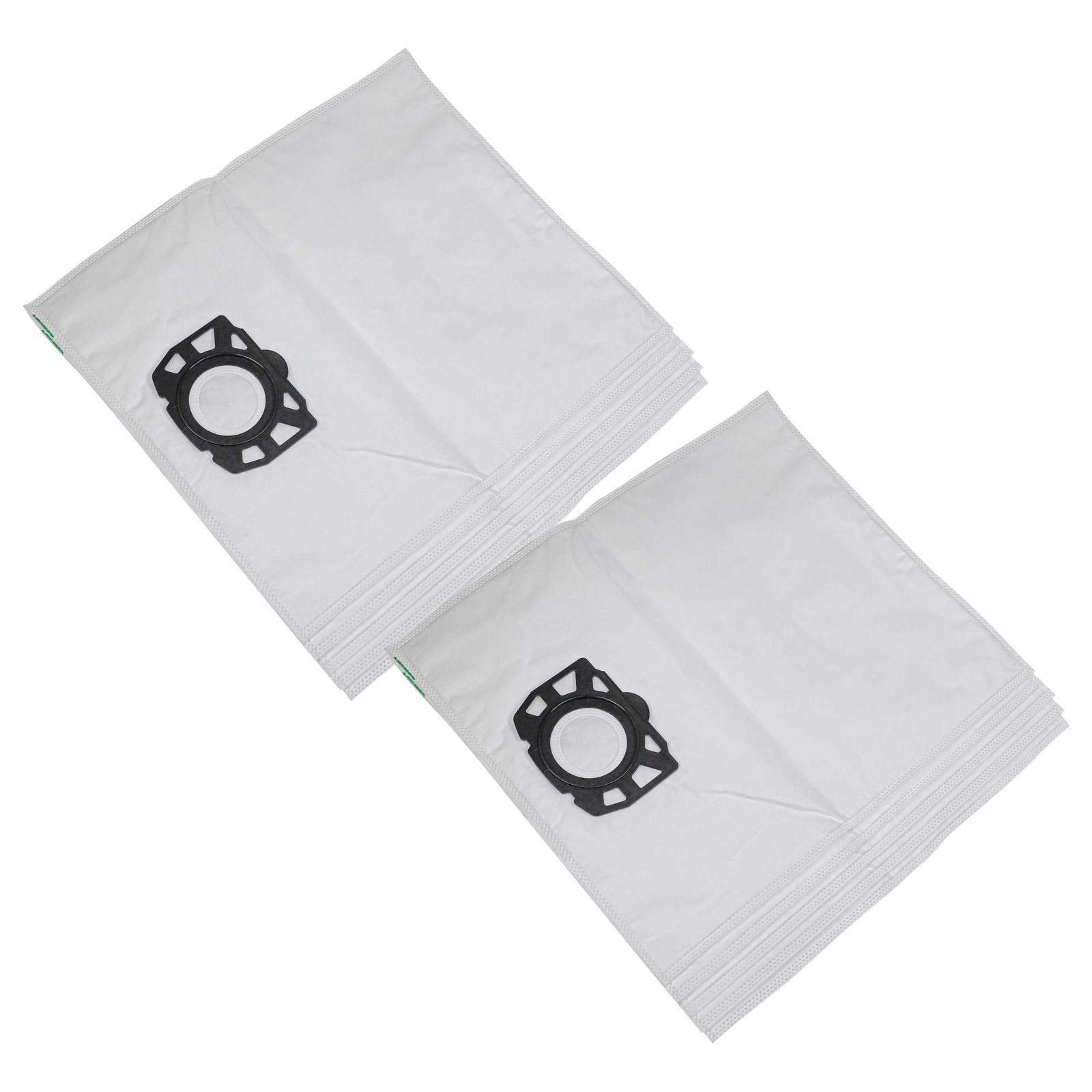 10 Hoover Dust Bags for Kärcher WD 7.800 eco!ogic (1.347-540.0)