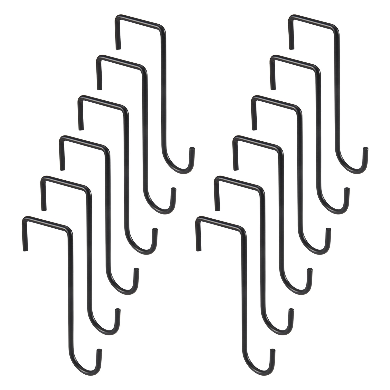 12PCS Plant Hooks Hangers Garden over Fence Hooks for Hanging Baskets, Wall9833