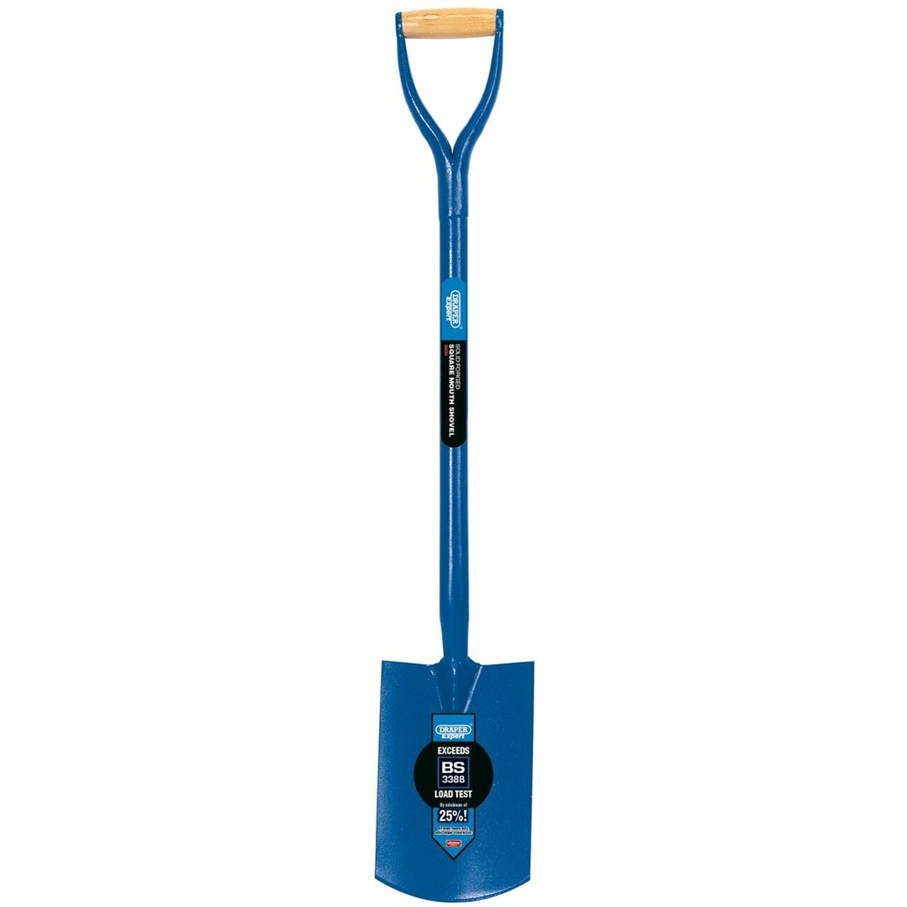 Draper All Steel Camping Digging Spade Trenching Round Shovel & Pouch, 88633