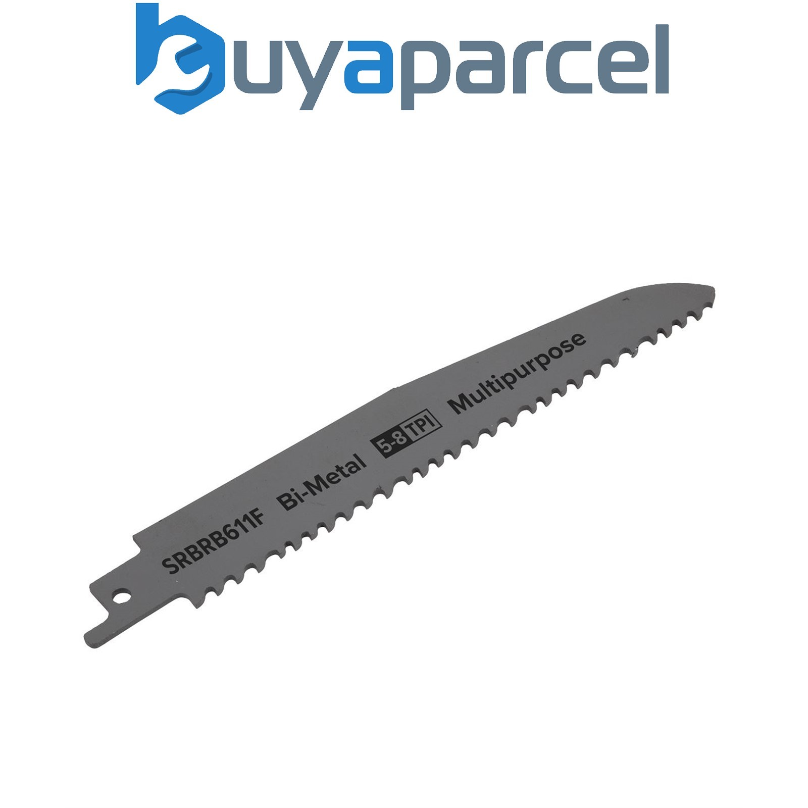 Sealey SRBRB611F Multipurpose Reciprocating Saw Blade 150mm 5-8tpi - Pack of 5