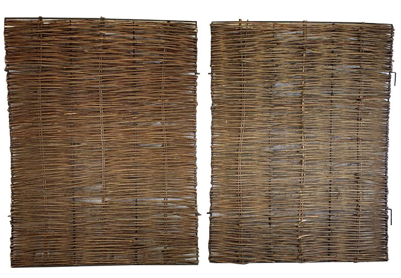 Pair of Replacement Front Panels for Triple Wheelie Bin Screen GF6500