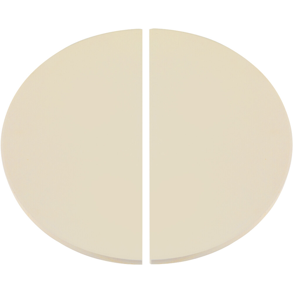 15 Inch 38cm SPLIT Cordierite Pizza Stone - Oven BBQ Grill Homemade Crispy Base