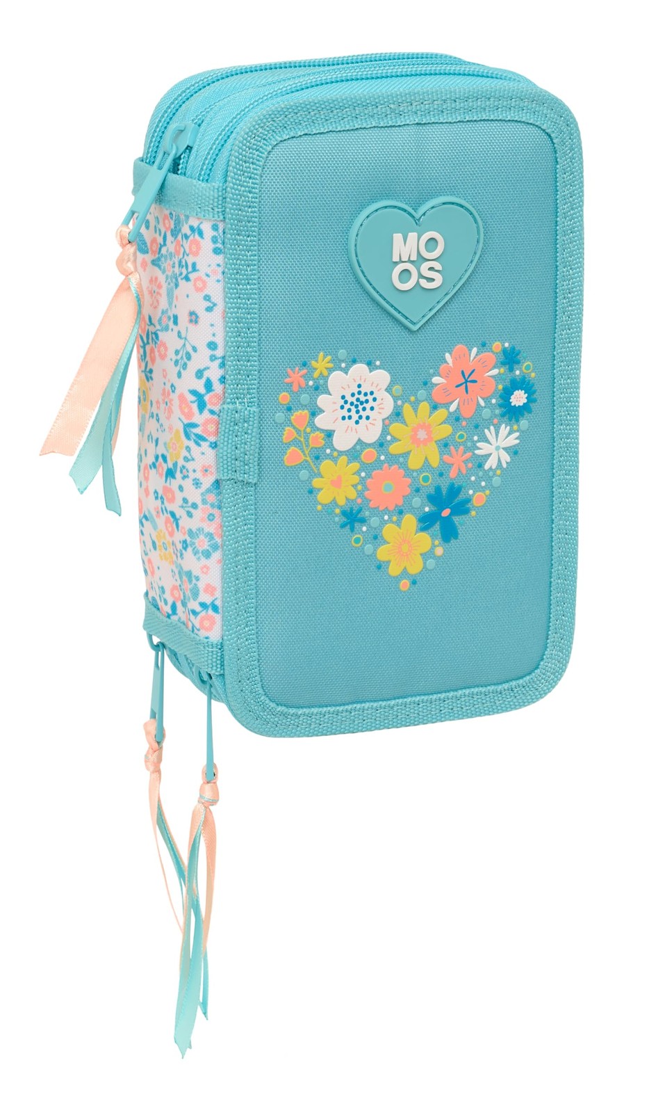 MOOS Fiori School Pencil Case with 37 Tools Included, Children's Pencil Case, Ch